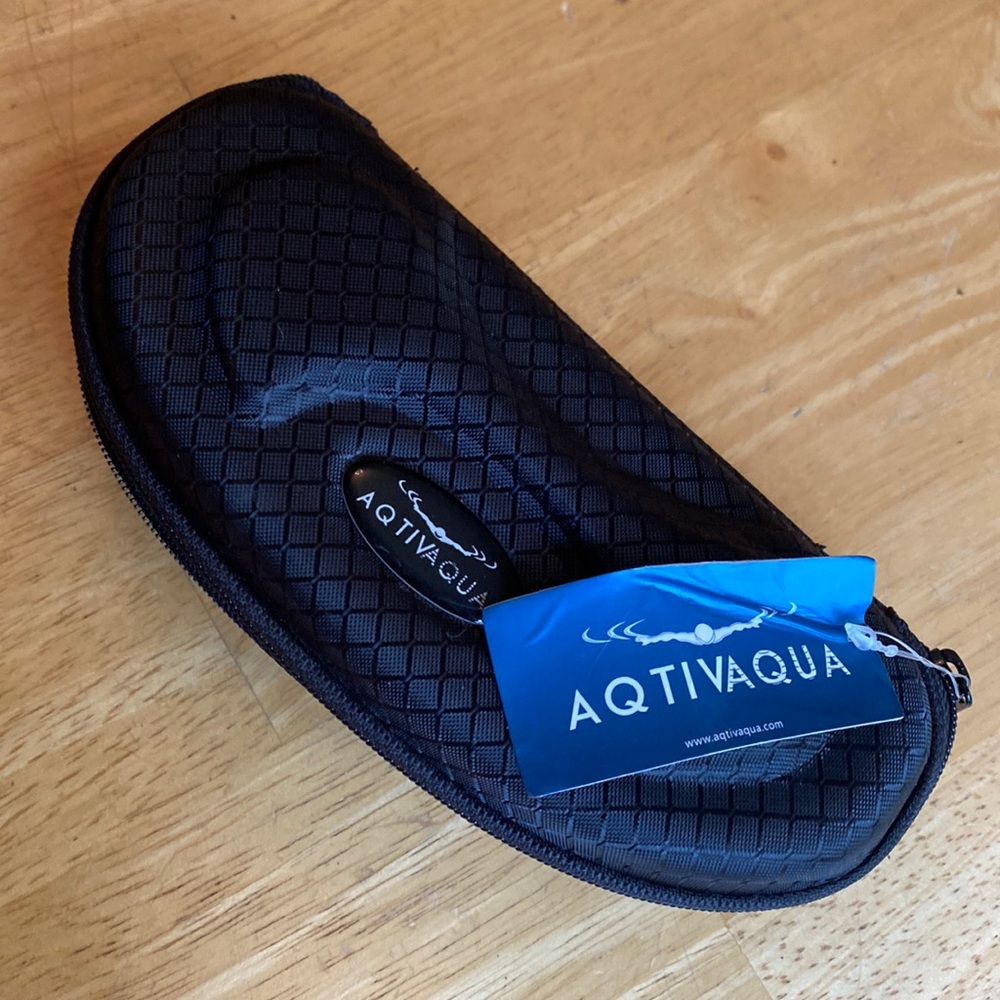 AqtivAqua Swimming Goggles case only Swim Goggles for Men - Women - Kids black